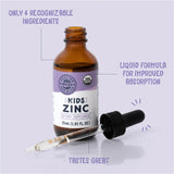 Thumbnail for Vimergy - Kids Liquid Zinc (55ml) Organic