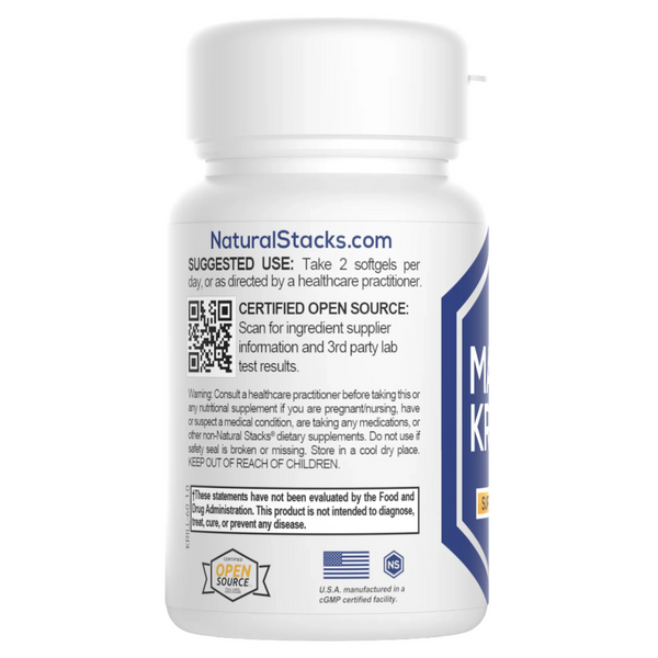 Max DHA Krill Oil - 60 ct. (Natural Stacks)