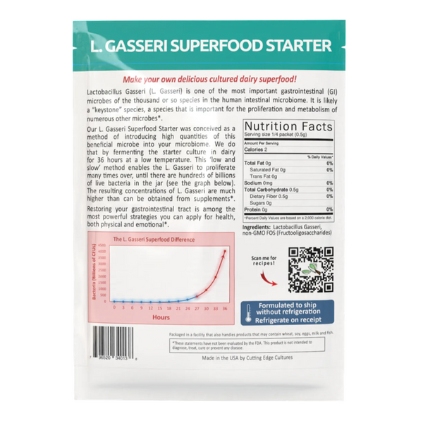 Cutting Edge Cultures | L. Gasseri Superfood Starter