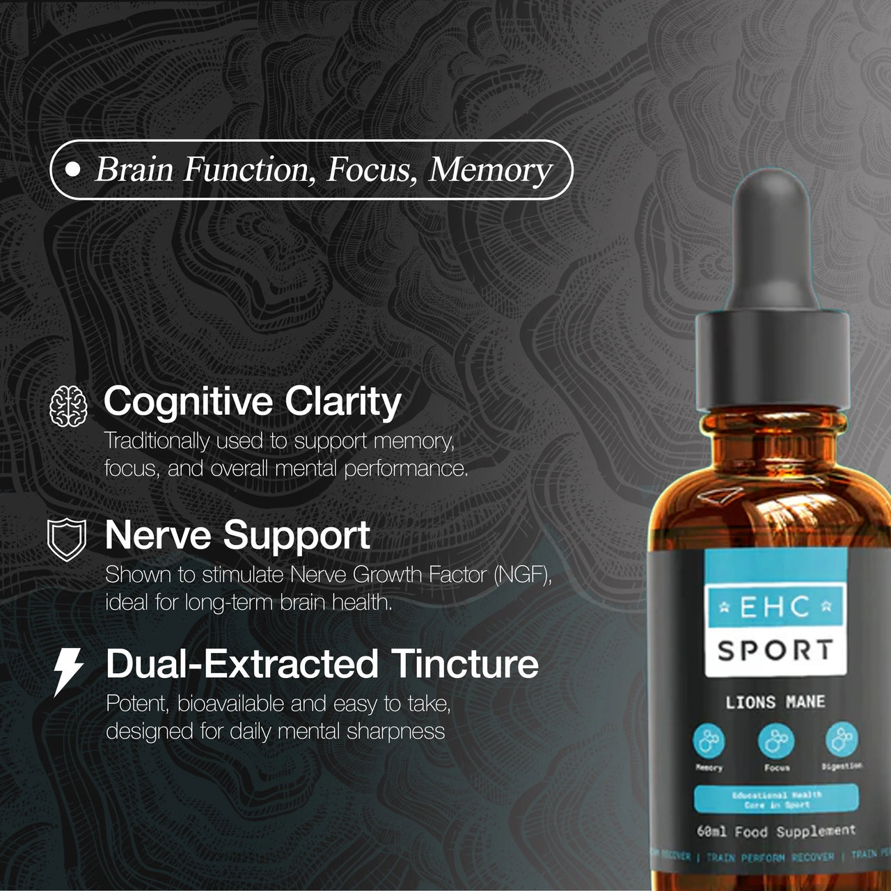 EHC Sport - Lion's Mane Mushroom Extract | 60ml
