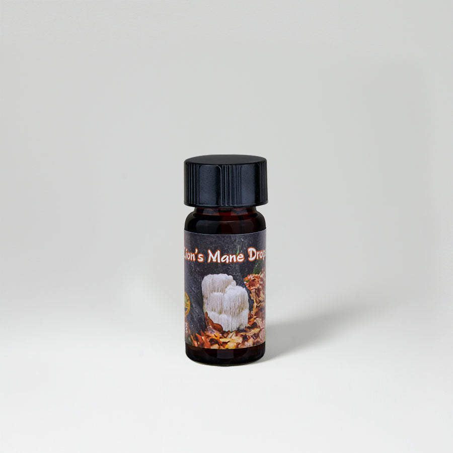 Dragon Herbs - Lion's Mane Mini Drops (0.25fl.oz/7.5ml)