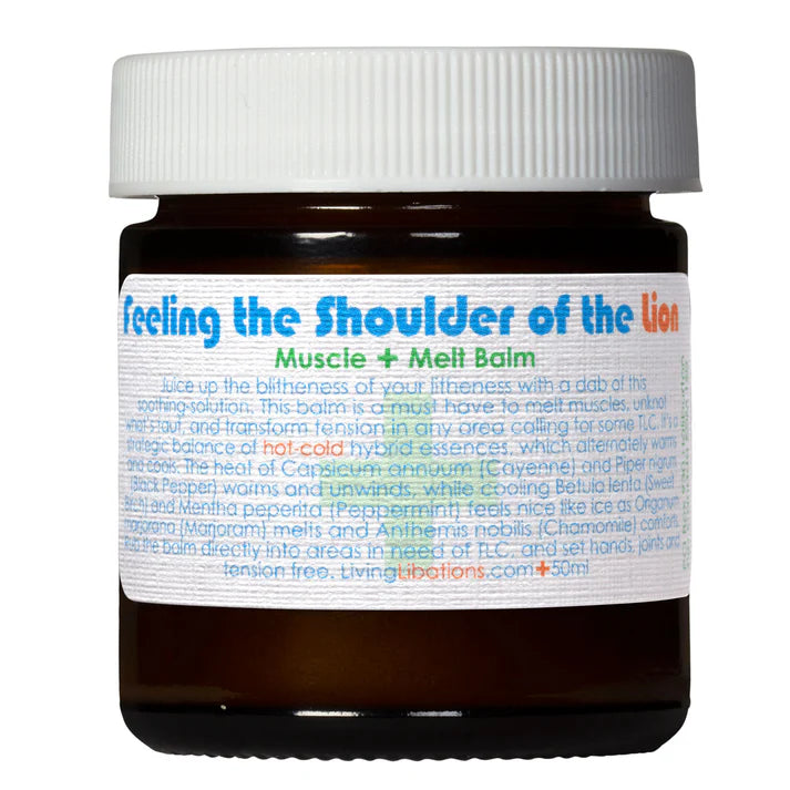 Living Libations - Feeling the Shoulder of the Lion Muscle Melt Balm (50ml)