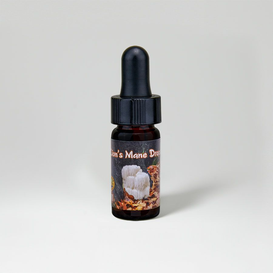 Dragon Herbs Lion's Mane Mini Drops 0.25 fl. oz. (7.5 ml)