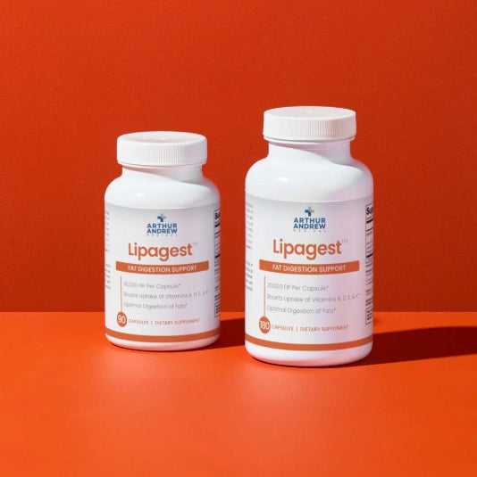 Lipagest (Fat Digestion Support) | Arthur Andrew Medical | 90 Caps