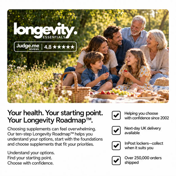 Longevity Essentials customer promise