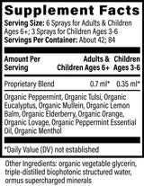 Thumbnail for Global Healing | Lung Health | 1fl Oz (approx 42 servings for ages 6+ & adults, or approx 84 servings for children aged 3-6)