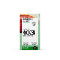 Thumbnail for Mushrooms 4 Life - Organic Myco-Zen Mushroom (60 Caps/400mg)