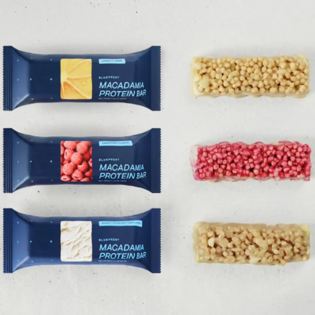 Blueprint | Macadamia Protein Bar - Variety Pack - 12 Bars