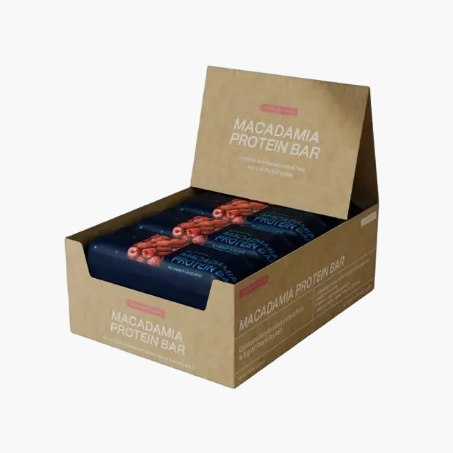 Blueprint | Macadamia Protein Bars - Raspberry (12x40g Bars)