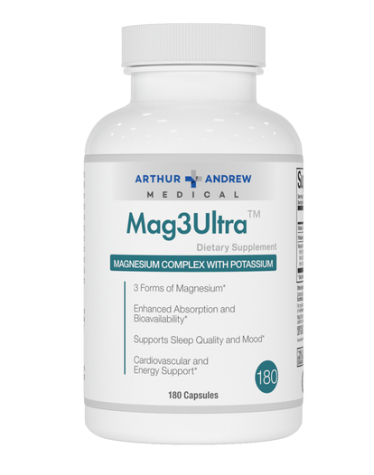 Mag3Ultra 180caps (Arthur Andrew Medical)