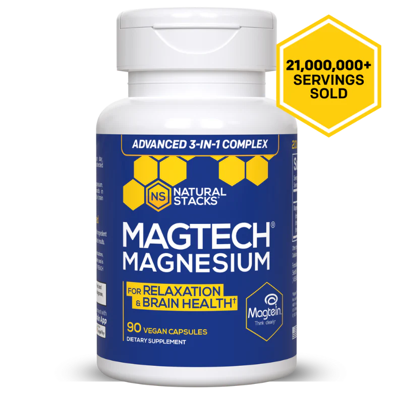 MagTech™ Complex: 90 Capsules (Natural Stacks)