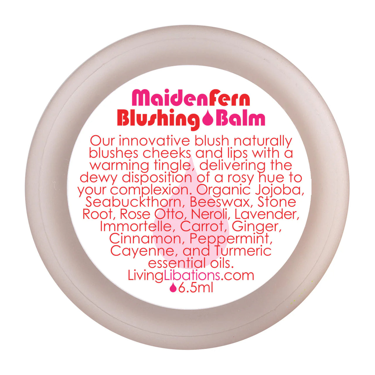 Living Libations - Maiden Fern Blushing Balm (6.5ml)