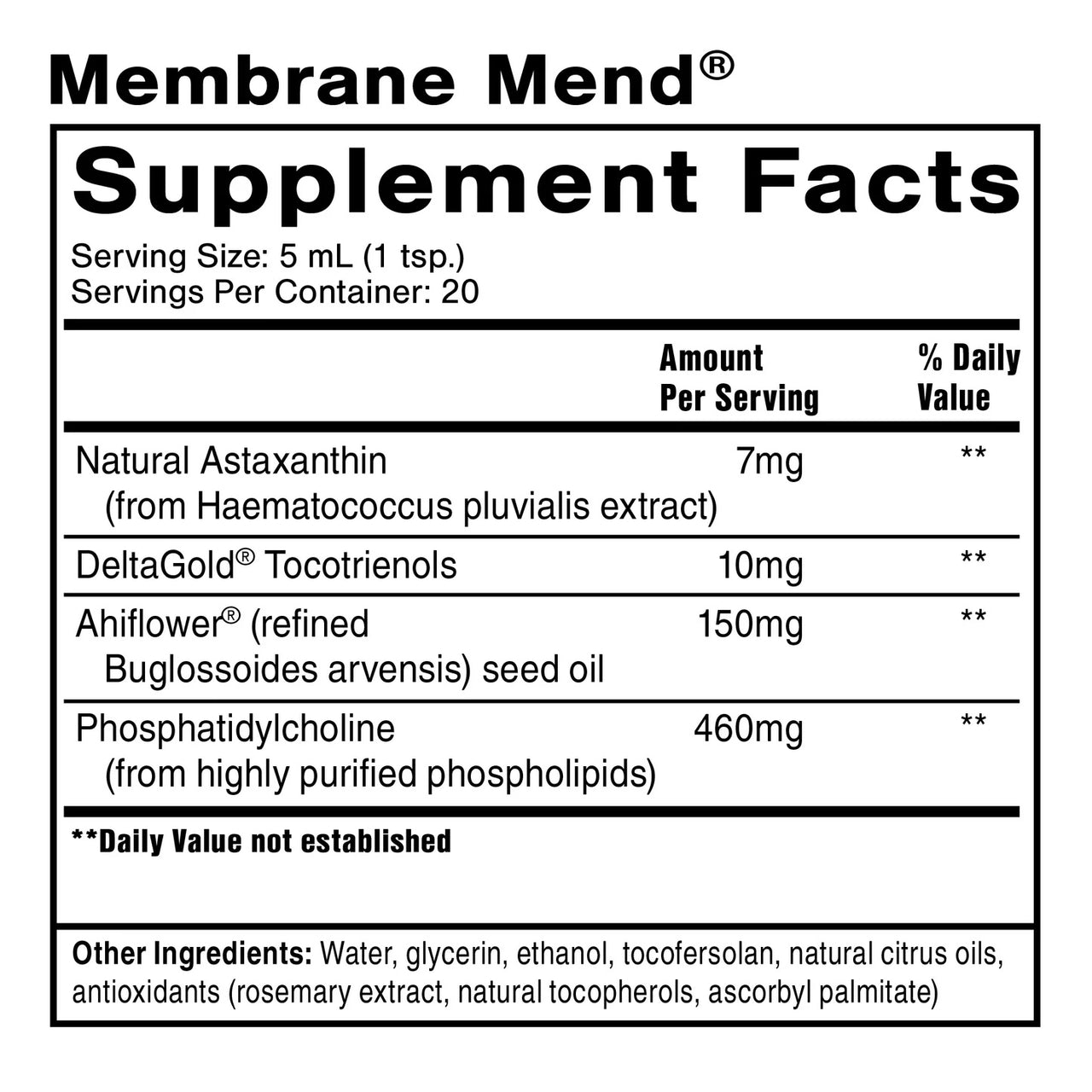 Quicksilver Scientific | Membrane Mend® (100ml)