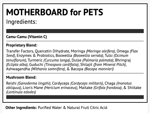 Venjenz - MOTHERBOARD for Pets | Complete Immune Formula