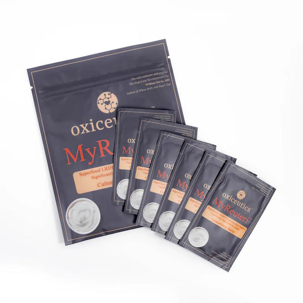 Oxiceutics | MyReuteri - Fermented Dairy Starter Culture (plus FOS and Inulin) | 6 Sachets