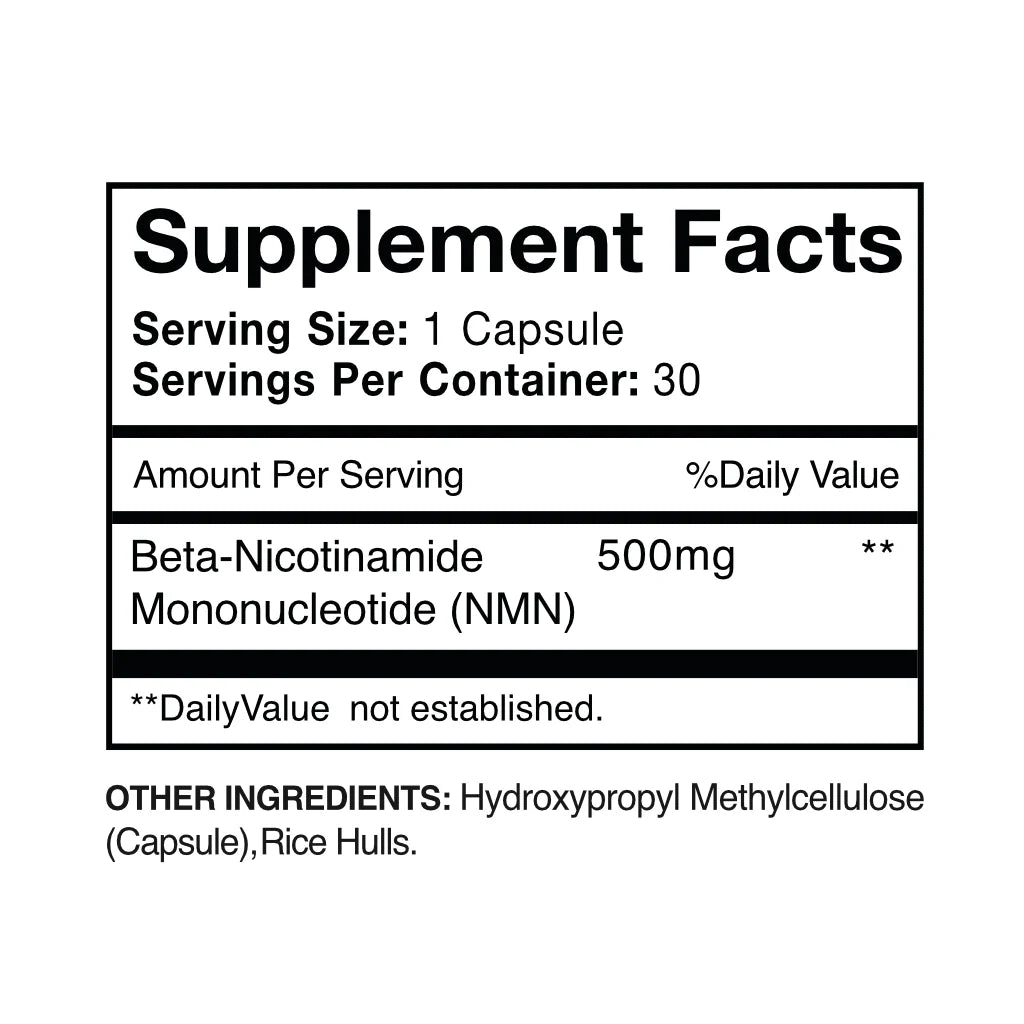 Organifi - NAD+ Cellular Longevity (500mg NMN) 30caps