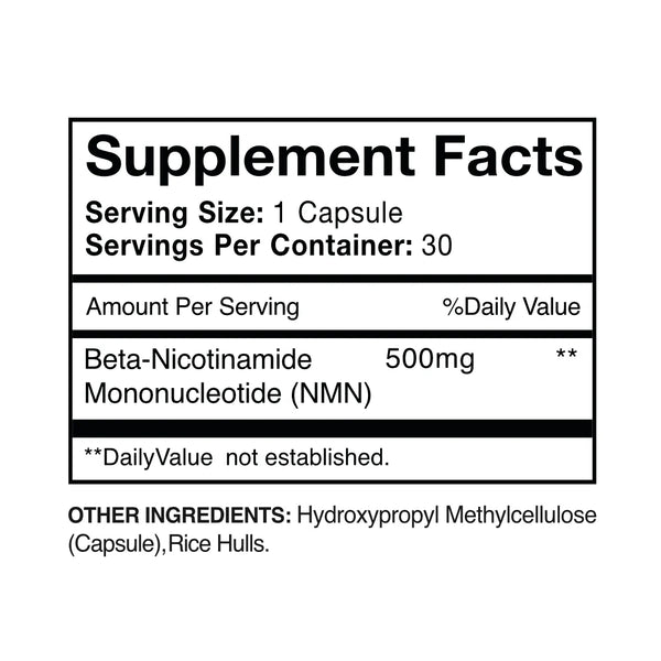 Organifi - NAD+ Cellular Longevity (500mg NMN) 30caps