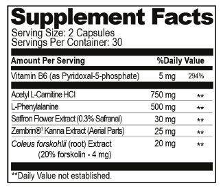 NEUROFUEL™ Nootropic Stack (w/ Zembrin)– 60 caps (Natural Stacks)