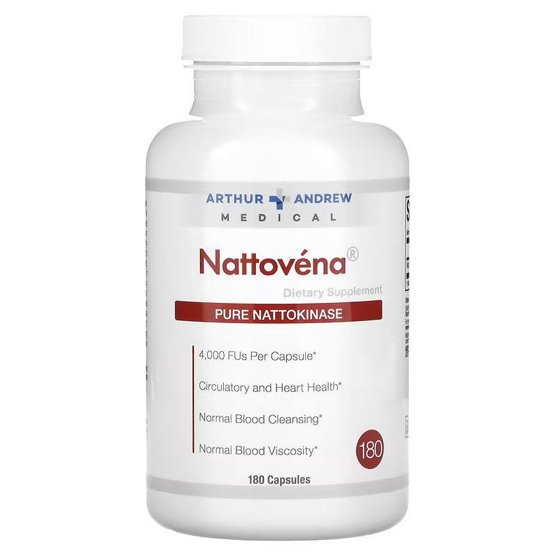 Nattovena 180caps (Arthur Andrew Medical) (Nattokinase supplement)