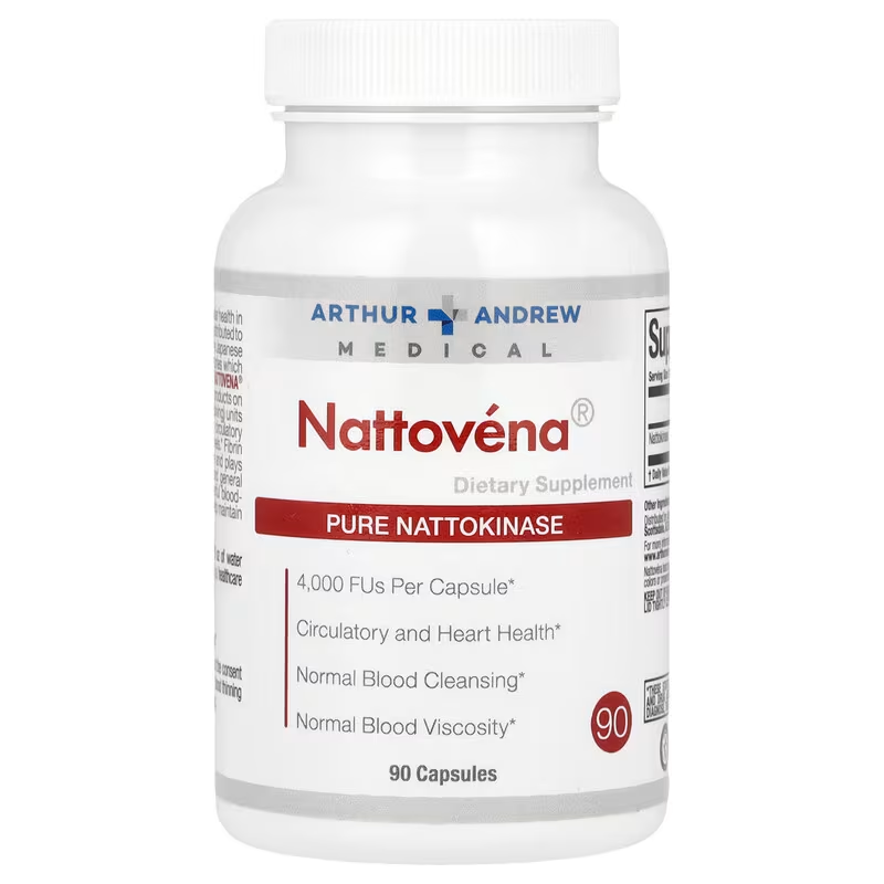 Nattovena 90caps (Arthur Andrew Medical) (Nattokinase supplement)