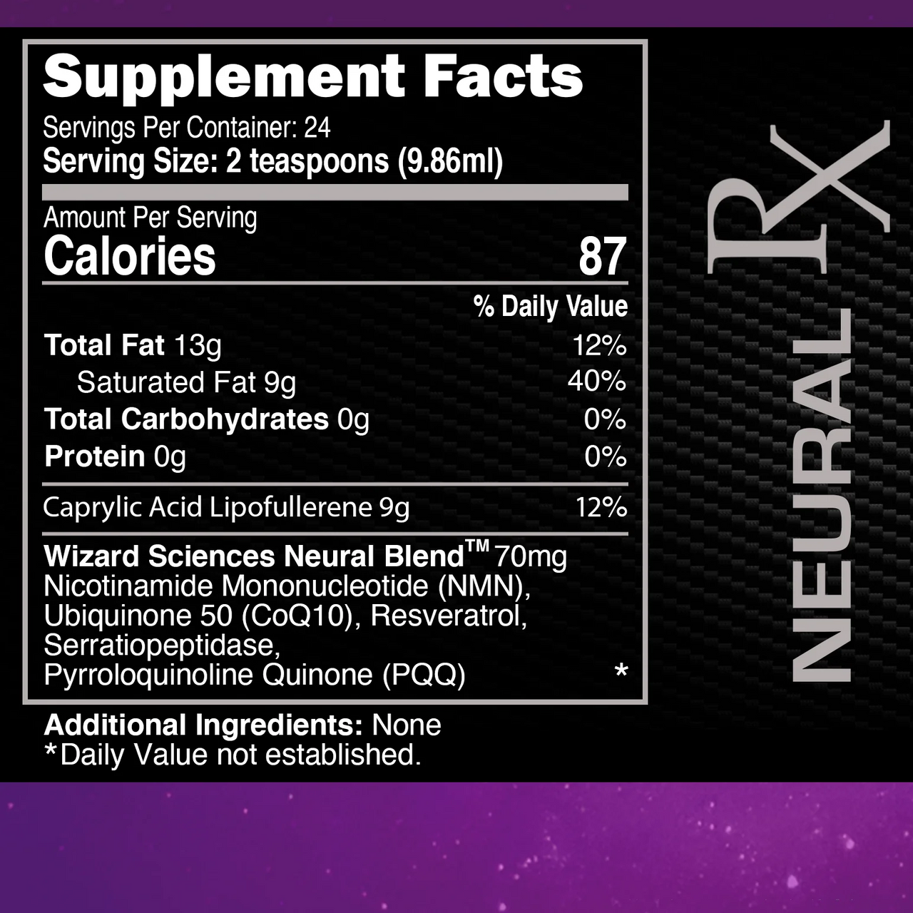 Wizard Sciences - Neural Rx (24 servings)