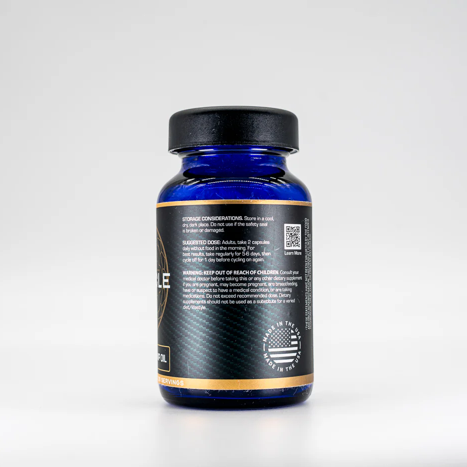 Wizard Sciences - O₃RACLE Ozonated Hemp Oil (60caps)