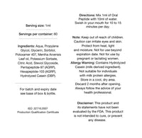 Thumbnail for OraltidePro™ Concentrated Mouthwash (Nature’s Marvels™) | Peptide Mouthwash/ Mouth-rinse |60ml