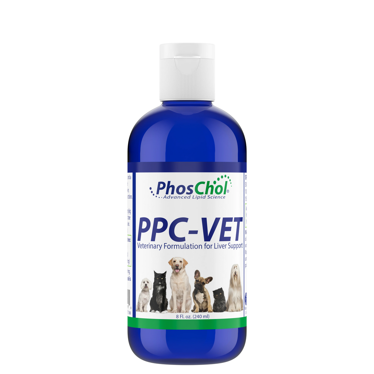 Nutrasal PhosChol - PPC VET Liquid Liposome Delivery - 8 oz (240ml)