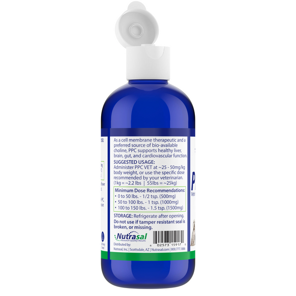 Nutrasal - PhosChol PPC-VET Liquid for Pets (240ml/8oz)
