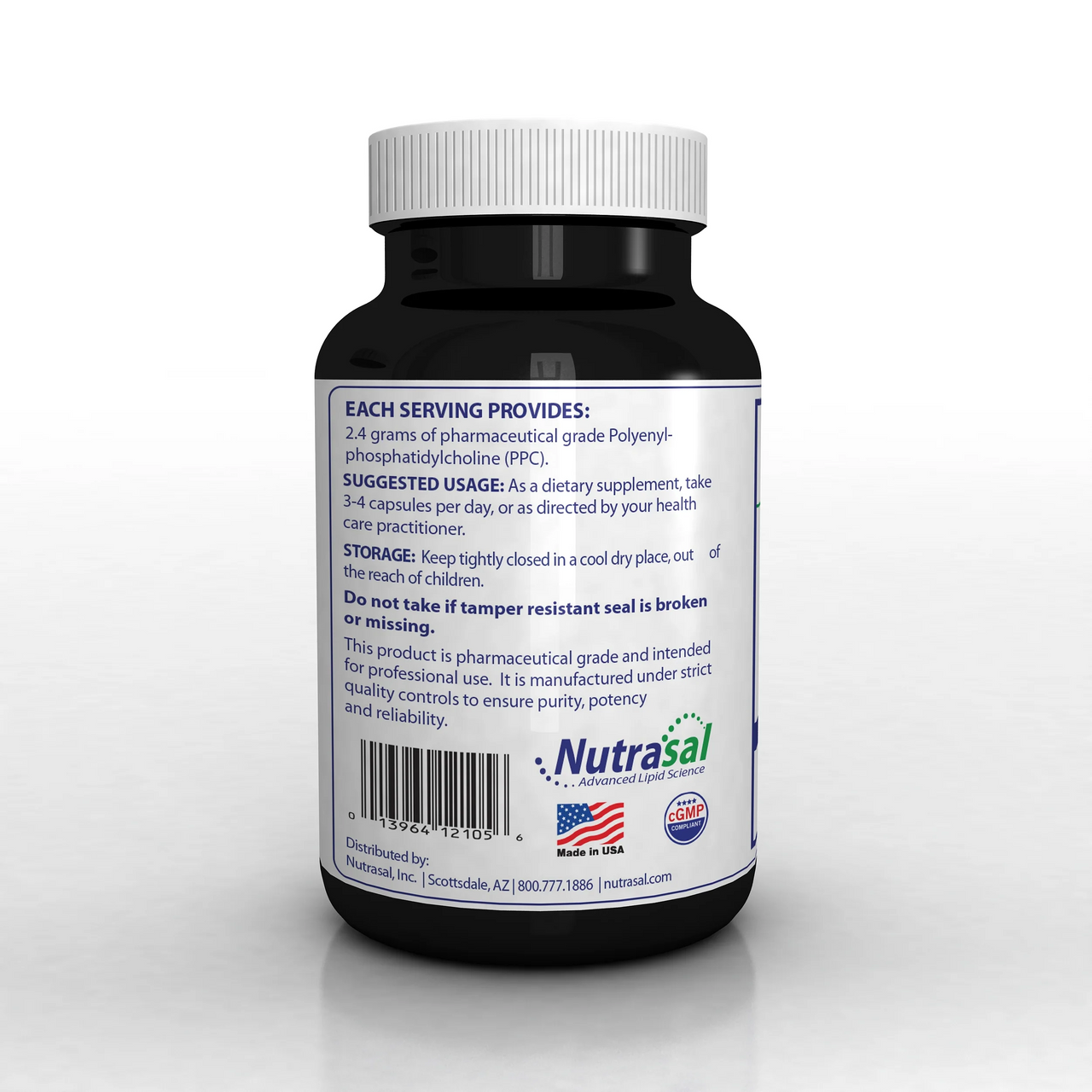 Nutrasal PhosChol 600 -- 120 Vegetarian Caps