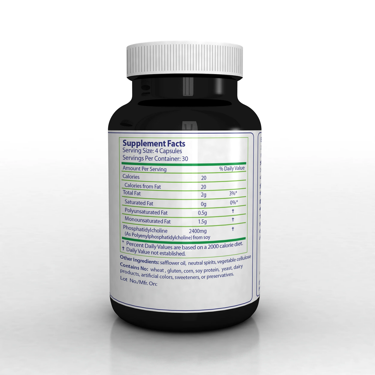 Nutrasal PhosChol 600 -- 120 Vegetarian Caps