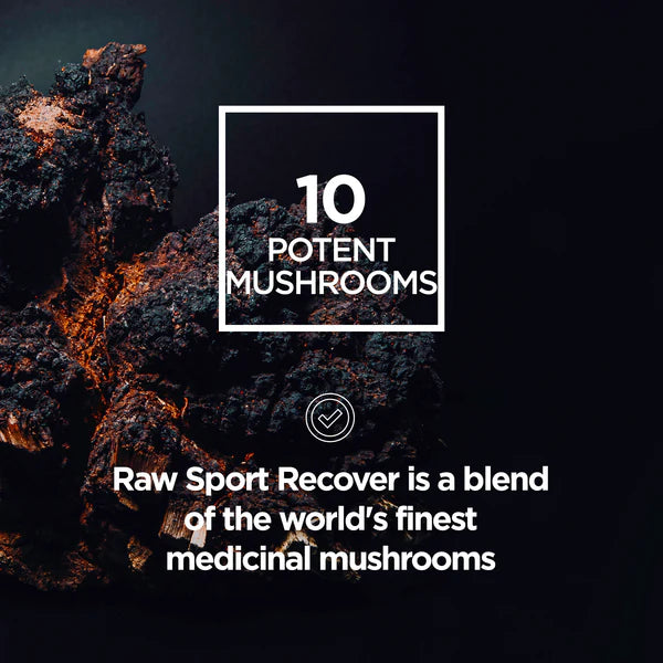 Raw Sport - Raw Sport – Recover Immune Formula Mushroom Capsules (90caps/30servings)