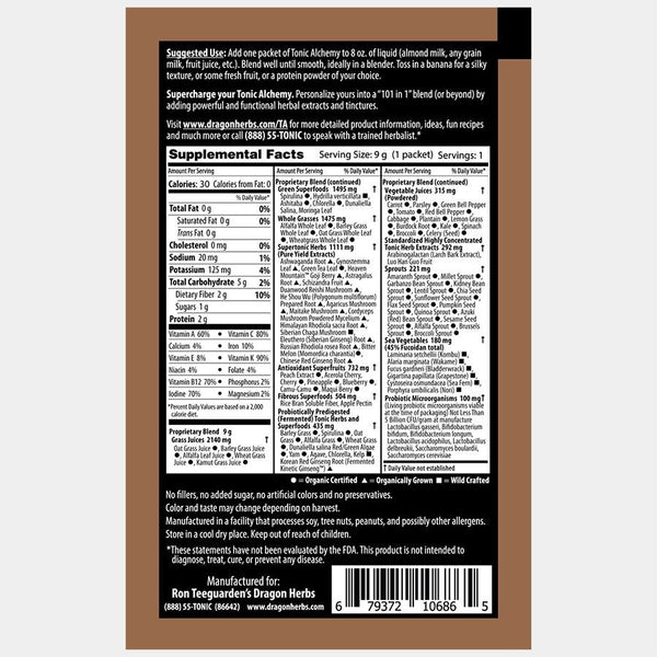 Dragon Herbs - Tonic Alchemy Sample (1 x Serving 9g)