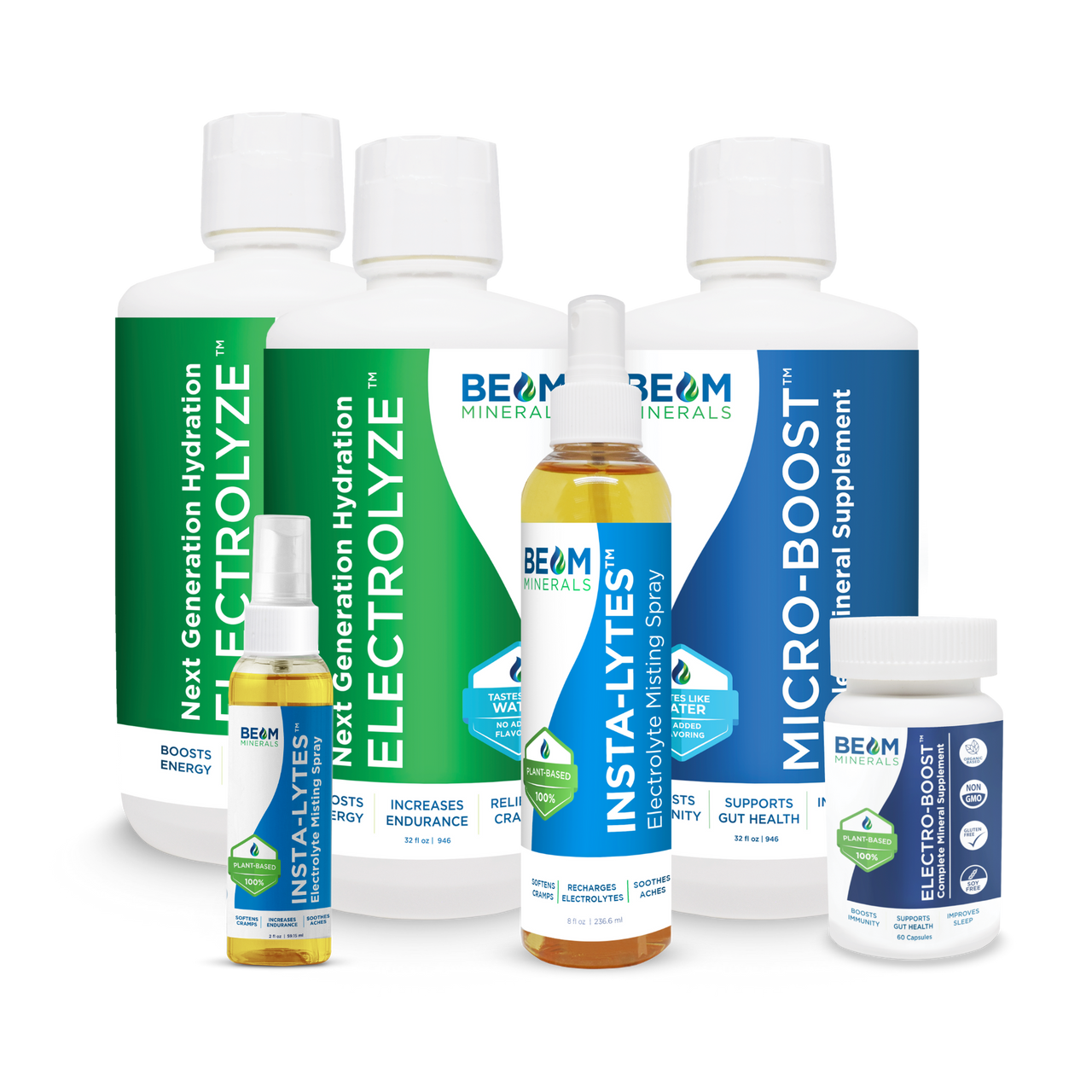 BEAM Minerals - Performance Pack (Micro-BOOST, Electrolyze, Insta-Lytes, Electro-BOOST)