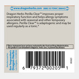 Thumbnail for Dragon Herbs - Perilla Clear™ Breathe Freely (60caps/500mg)