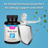 Thumbnail for Dragon Herbs - Perilla Clear™ Breathe Freely (60caps/500mg)