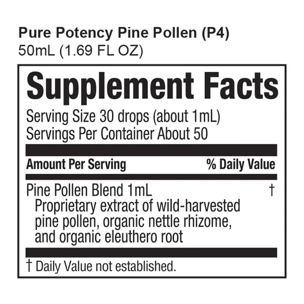 Surthrival Pine Pollen PURE POTENCY, 1.69 fl oz (50 mL)