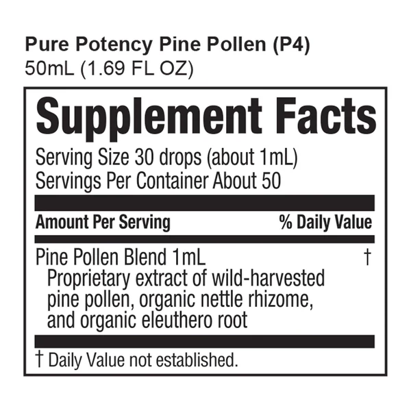 Surthrival – Pine Pollen Pure Potency (P4) Liquid Extract (50ml)