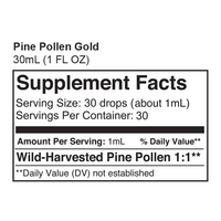 Thumbnail for Surthrival Perpetual Youth Pine Pollen (Gold - Mega Nutrition Elixir 1 FL OZ)