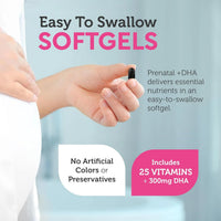 Thumbnail for Zahler - Prenatal +DHA300 60softgels | Prenatal Multivitamin for Mother