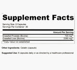 Thumbnail for Ancestral Supplements - Grass Fed Prostate With Liver (180 capsules /500mg)
