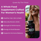 Thumbnail for The Fittest - Queen - Grass-Fed Organ Complex for Women (180 caps/30 servings)