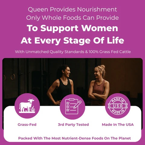 The Fittest - Queen - Grass-Fed Organ Complex for Women (180 caps/30 servings)