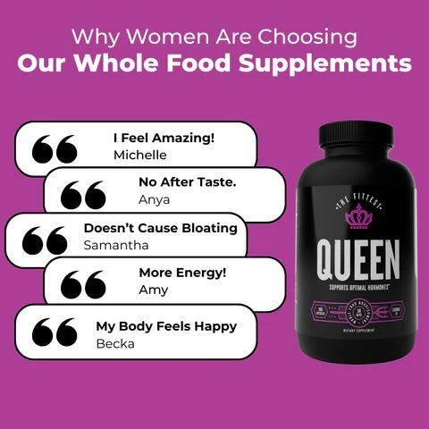 The Fittest - Queen - Grass-Fed Organ Complex for Women (180 caps/30 servings)