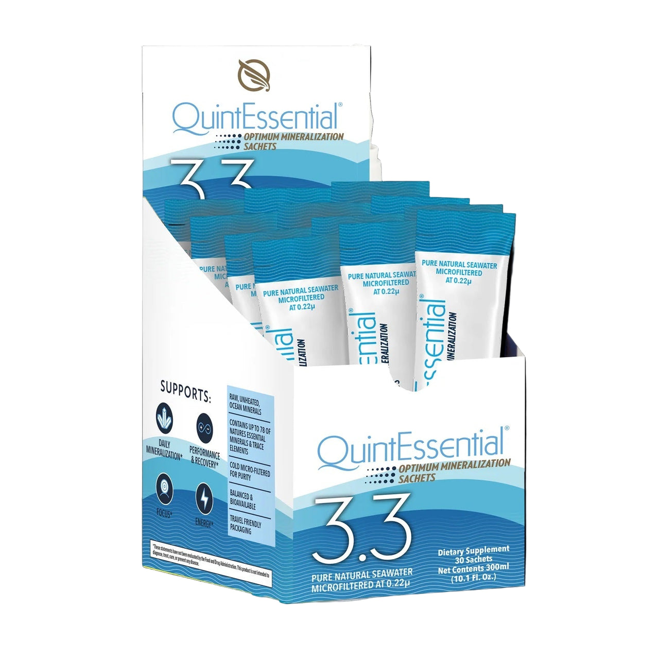 Quicksilver Scientific - QuintEssential® 3.3 Sachets (30 x 10ml sachets)