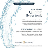 Thumbnail for Quicksilver Scientific - Original Quinton Hypertonic (30 x10ml Ampoules)