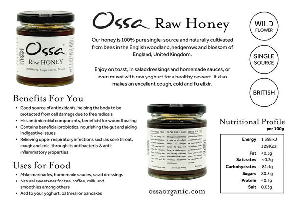 Ossa Raw Honey (227g)