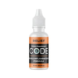 Thumbnail for CODE Health | RELIEF (Pain & Inflammation Formula) | Each 15ml bottle contains approx. 300 servings