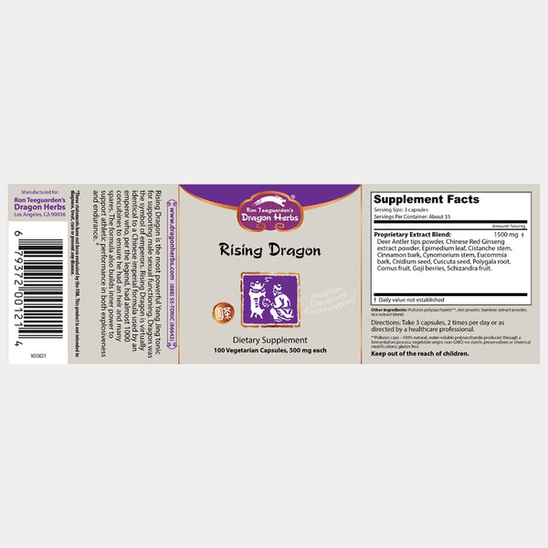 Dragon Herbs - Rising Dragon (100caps/500mg)