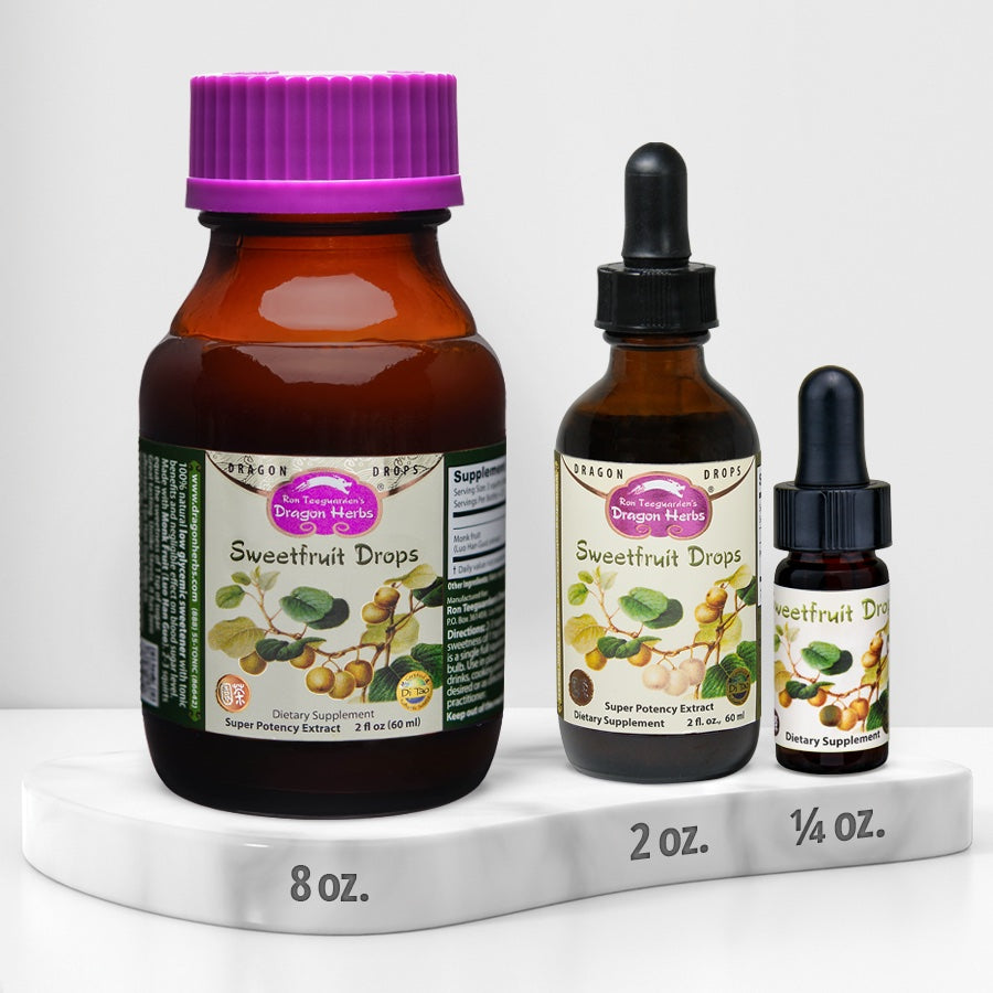 Dragon Herbs Sweet Fruit Drops (Luo Han Guo - Stevia Replacement) 2 fl. oz.